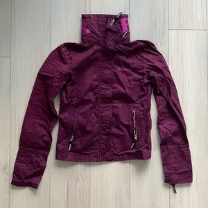 Bench Y2K purple windbreaker jacket “bbq jacket” with hood